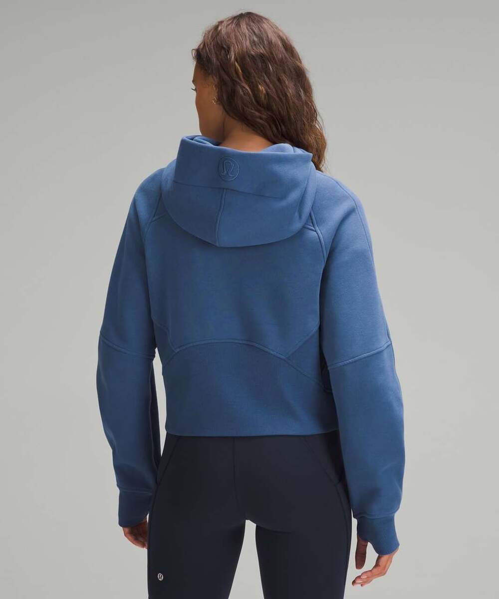 Lululemon Scuba Oversized Half-Zip Hoodie Iron Blue - Picture 3 of 9